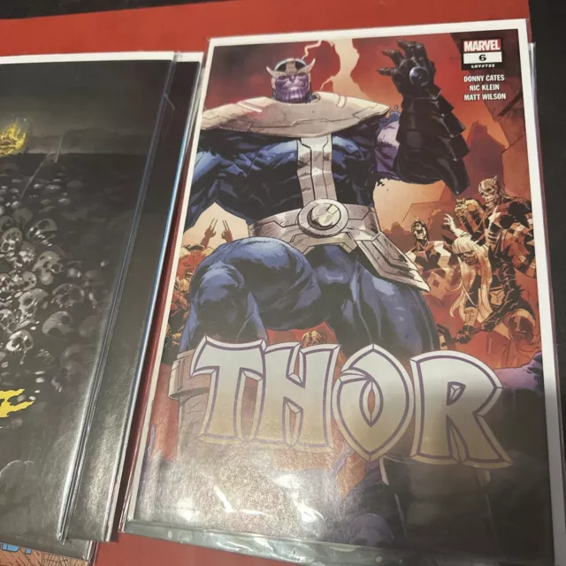 Marvel THOR #6 NM -  2nd PRINT BLACK WINTER INFINITY THANOS DONNY CATES - GEMINI