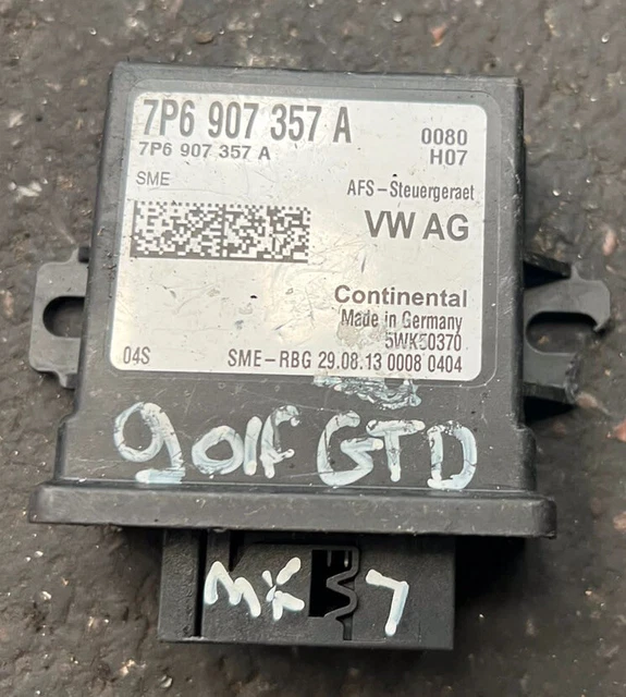 VW GOLF MK7 Audi A3 8V 20132018 Headlight Range Control Module Ecu