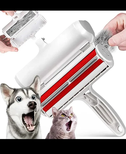 Reusable Pet Hair Remover Roller Portable Multi-Surface Lint Roller