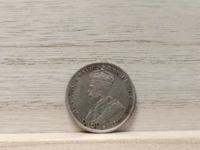 1935 One Shilling Australia Silver Coin 3