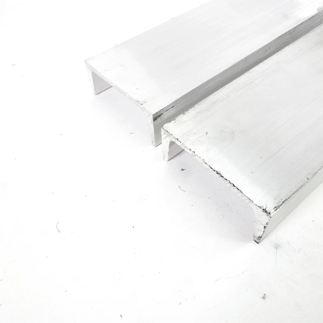 .1875" thick Aluminum CHANNEL 4'' wide & 1.58" leg, 25.25" long QTY2 sku 174618