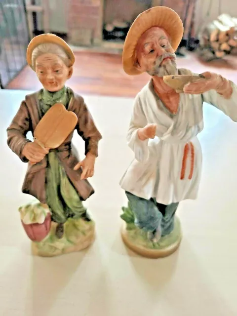 Rare Pair of Figurines By Nippon Yoko Boeki Nice Condition