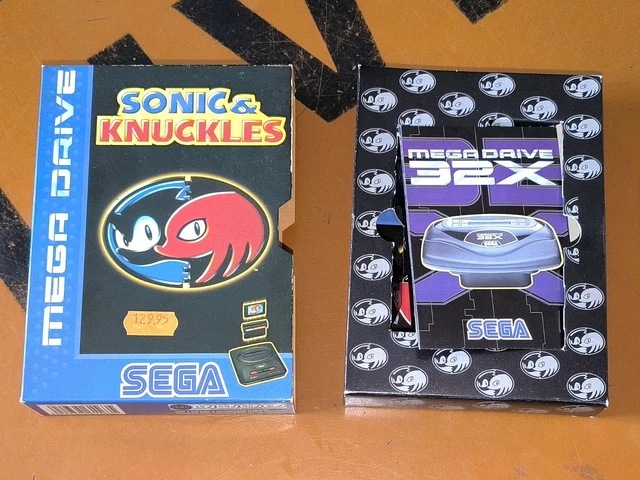 Sonic & Knuckles - SEGA Mega Drive - 1994 - PAL - Bon état (Manuel Inclus)