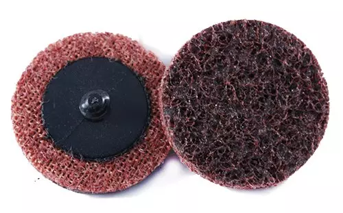 BHA Surface Conditioning Quick Change Discs, 2" Red Medium Prep Pad - 25 Pack 2