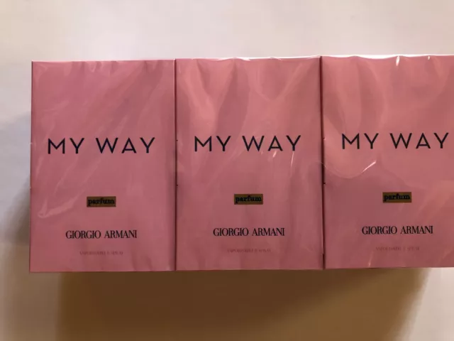 12 X Giorgio Armani My Way PARFUM Sample Vial 1.2 ml Each BRAND NEW SCENT 12 X Giorgio Armani My Way PARFUM Sample Vial 1.2 ml Each BRAND NEW SCENT