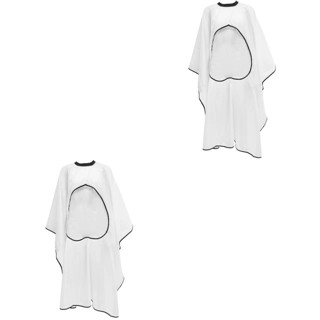 2 pz grembiule taglio di capelli salone taglia grandi parrucchiere mantello grembiule professionale