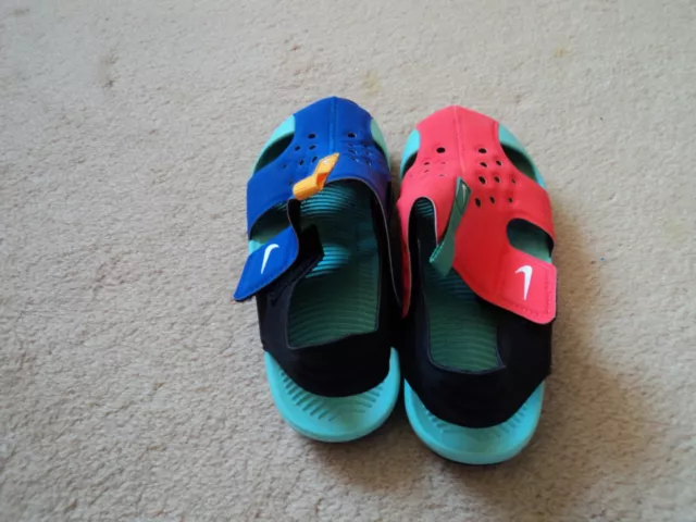 NIKE KIDS SANDALS Size 13.5 Infants Shoes Sunray Protect 2 5.99 PicClick UK