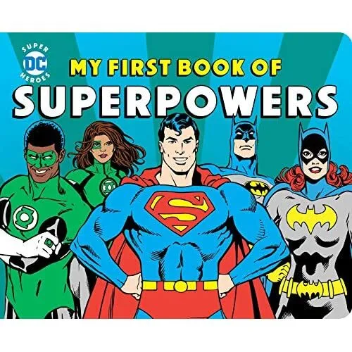 My First Book of Superpowers (DC Super Heroes) [Board b - Board Book NEW Katz, M