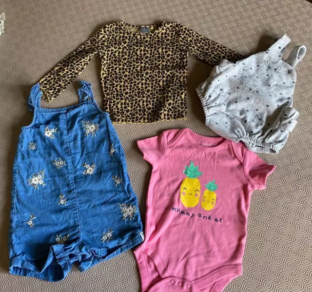 Baby Girls Small Bundle Clothes Mantaray Next Etc Age 6-9 Months