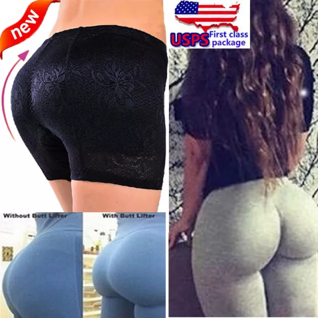 Booty Shaper Padded Underwear Panty Women's FAKE ASS Butt Lifter & Hip  Enhancer