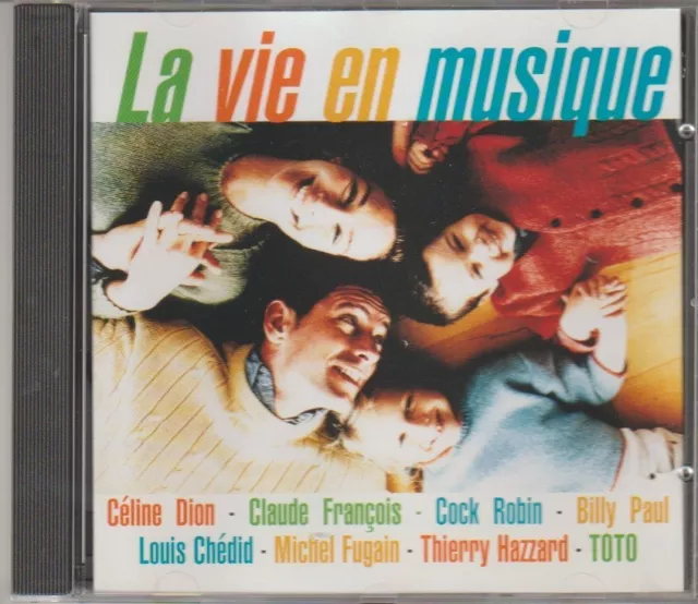 CD. La vie en musique - Céline DION, Claude FRANCOIS, Thierry HAZARD - 8 Titres