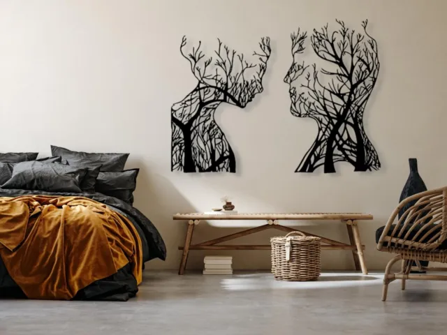 Baum Gesichter Wanddeko , Bilder 3D, Wandbilder für wohnzimmer und schlafzimmer