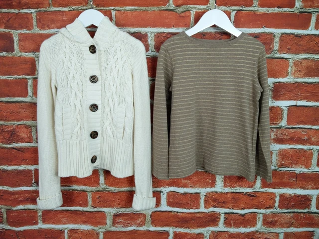 Girls Bundle Age 8-9 Years Next Gap Cable Knit Hoodie T-Shirt Smart Casual 134Cm