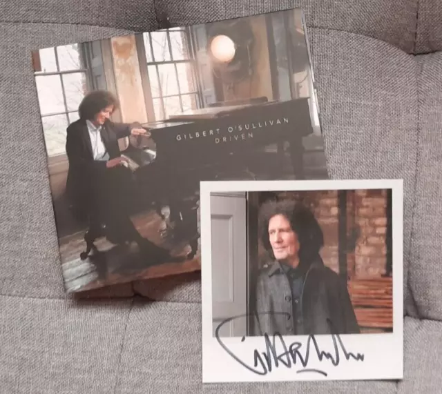 Brand New - Gilbert O'Sullivan - Driven CD with Hand Signed Insert