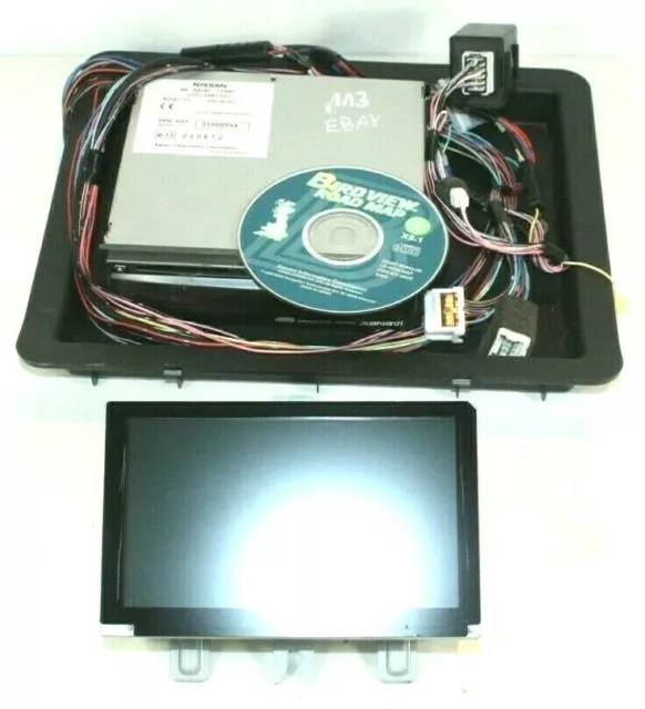 Nissan 350Z 2003-08 Xanavi Gps Sat Nav Bedienteil Bildschirm B8280 Cd880