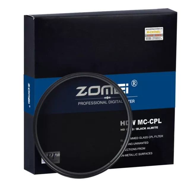 ZOMEI HD MC-CPL Circular Polarizing Filter 40.5/58/67/72/77/82mm For camera Lens