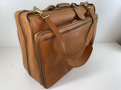 Hartmann Belting Leather Garment Bag Luggage Suitcase