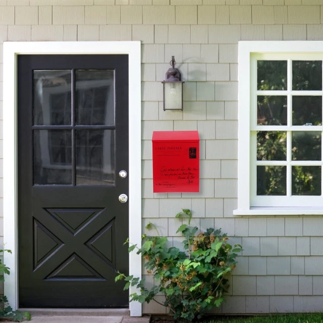 Weatherproof Letter Box Mailbox Suggestion Box Lock Complaint Box 10