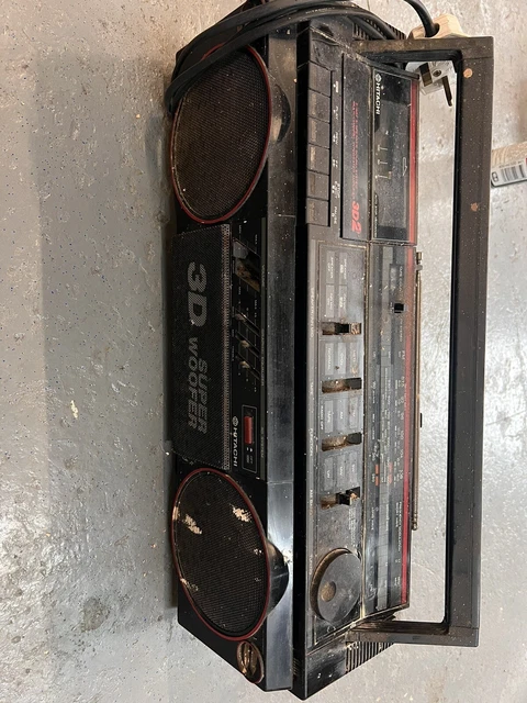 schneider tr6850 Tieftöner Radio Kassette Ghettoblaster Boombox