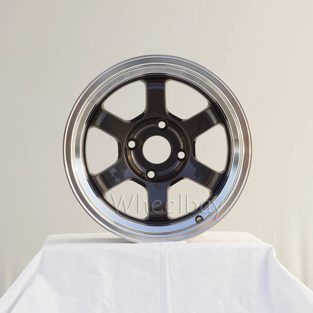 4 Pcs Rota Wheel Grid V 15X7 Offset : 20  & 15X8  4X114.3  Offset:0 Rgm Last Set