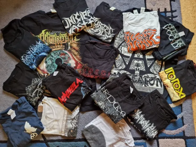 Trash/Black/Death/Prog Metal / Post Rock Band Shirt, Größe M / L