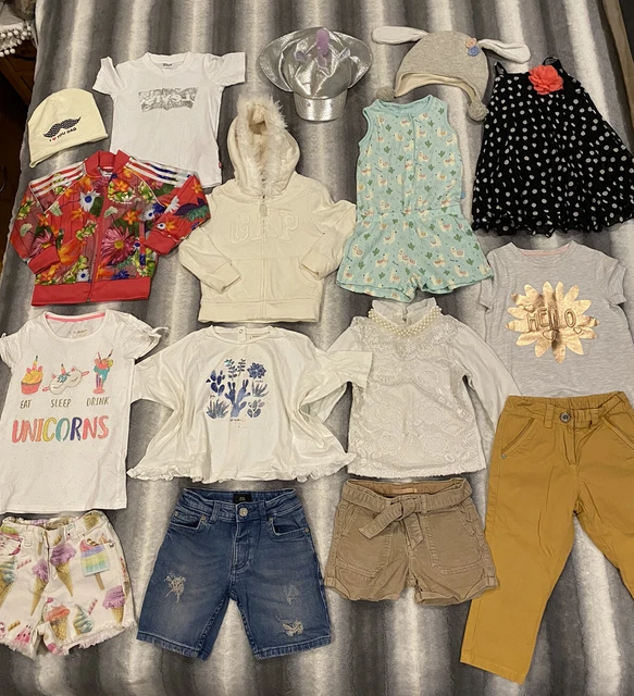 Girls Clothes Bundle Age 3-4 Years Next,Monsoon,River Island etc #036