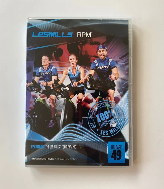 LES MILLS RPM 46 DVD CD Combo + Booklet & Insert Rare