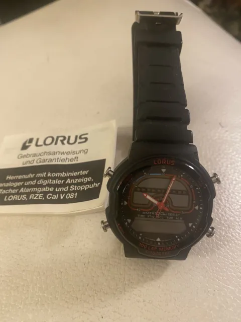 Lorus Digital Watch FOR SALE! - PicClick UK