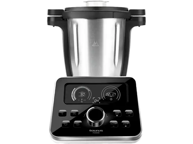 Robot de cocina - Taurus Foodie1500 W 31 funciones, 12 vel, 3.5 L, Blanco