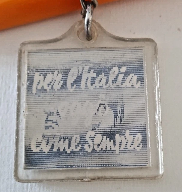 Politica Msi Anni 60 -   Portachiavi Msi - Vintage Introvabile Oltre 60 Anni