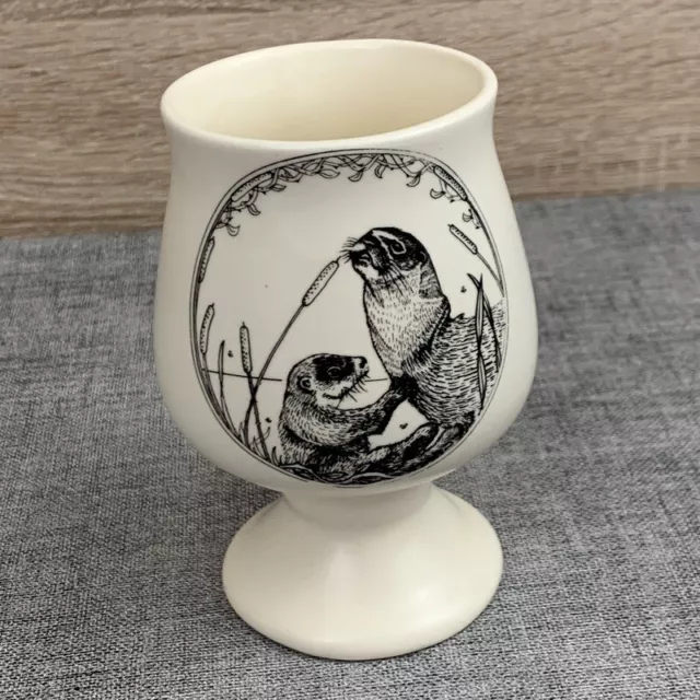 Prinknash Pottery Small Otter Vase