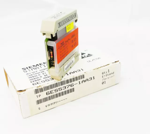 SIEMENS SIMATIC S5 6ES5376-1AA31 6ES5 376-1AA31 Memory Module Vers.01 -unused-