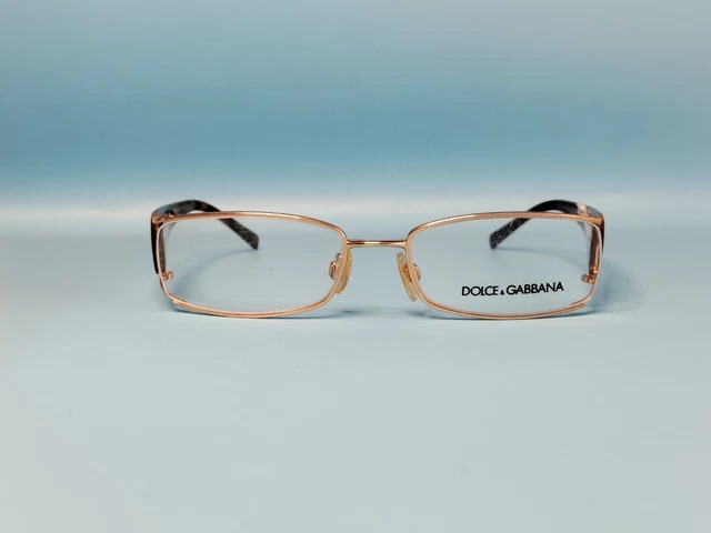 Vintage Nos Dolce Gabbana Dg 1141 Pilot Eyeglasses Frame Made Italy 52/17 #B78