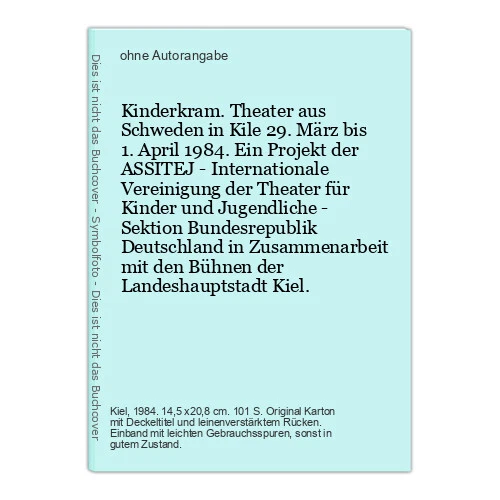 Kinderkram. Theater aus Schweden in Kile 29. März