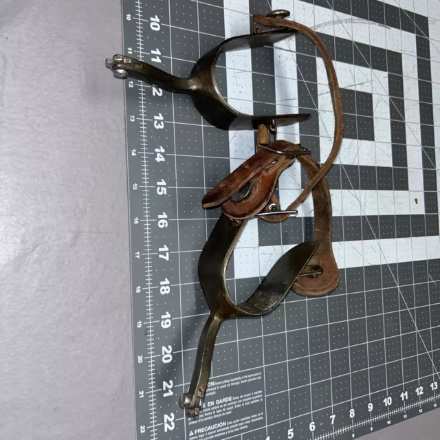 Vintage DM Marked Spurs