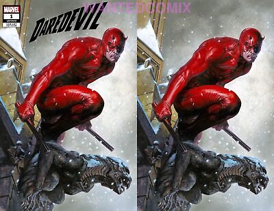 Daredevil #1 Gabriele Dell'otto Exclusive Variant Set Logo & Virgin 2022 New Nm