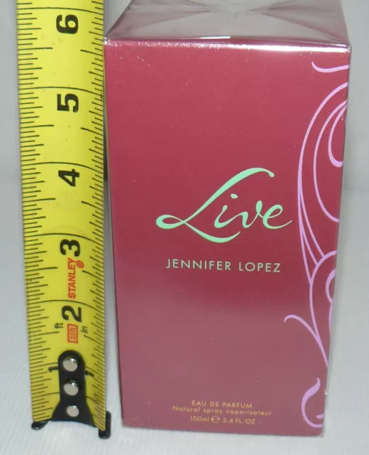 JLO Jennifer Lopez 3.4 EDP Spray Live Made in France 2