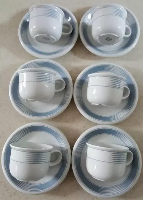 NEU ♥ ARZBERG Form 8700 DAILY RECORD ♥ Kaffeegedeck 6x Kaffeetasse 6x UT 12 tlg.