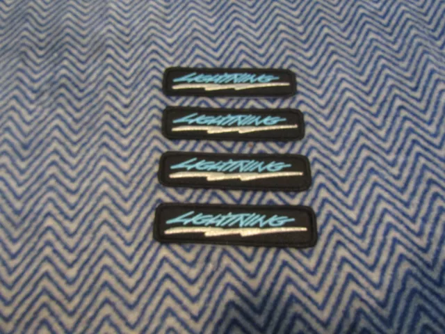 1993 1994 1995 2000 2001 2002 2003 2004 Ford Lightning Svt F150 Jacket Patch 4Pc