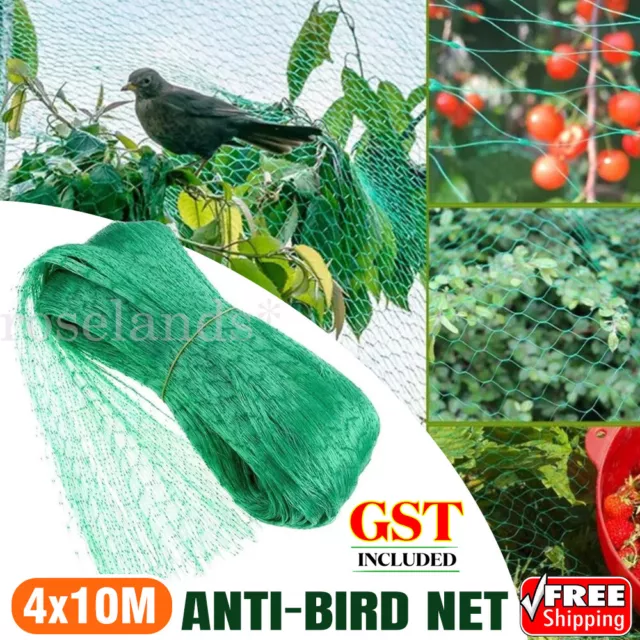 1/5pcs 10M*4M Anti Bird Netting Commercial Pest Net Plant Fruit Tree Bird Net