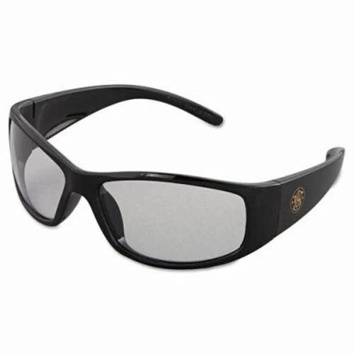 Smith & Wesson Elite Safety Eyewear, Black Frame, Clear Anti-Fog Lens (SMW21302)