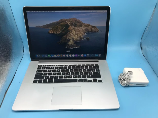APPLE MACBOOK PRO Retina A1398 15" 2.4GHz Core i7 8GB RAM 256GB SSD ...