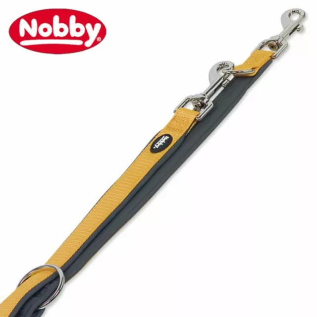 Nobby Führleine CLASSIC PRENO 200 cm - 15/20/25 mm breit - Nylon Hundeleine 2 m 3