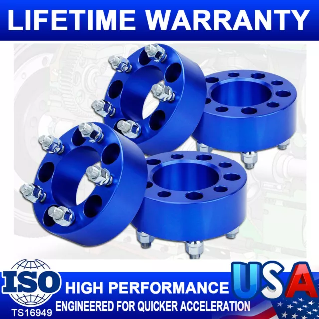 4Pcs 2" 5x4.5 5x114.3 Wheel Spacers For Jeep KK KJ XJ YJ TJ Wrangler MJ Liberty