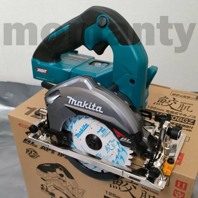 Makita HS006GZ 40v Cordless Circular Saw 125mm Blue Bluetooth AWS Tool Only New