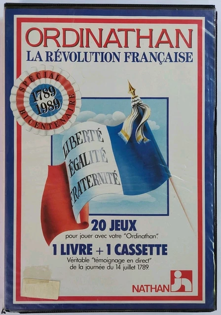 Jeu vintage ORDINATHAN complet dans sa pochette plastifiée