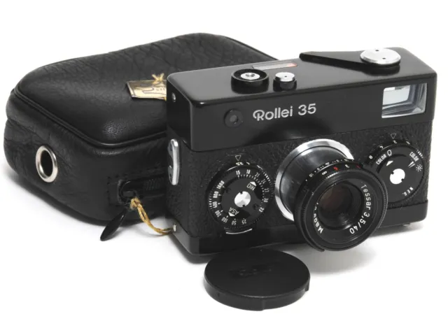 Rollei 35 black paint full working vintage 35mm film camera