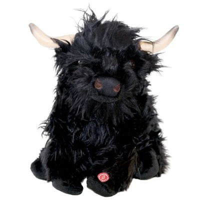 living nature plush highland cow