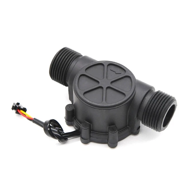 G1" 1inch Water Flow Sensor Meter Measurement Hall Flow Sensor Indicator Counter