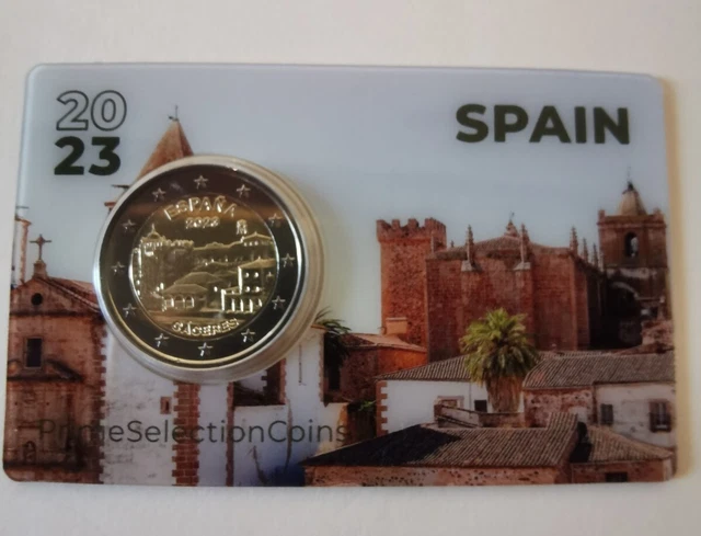 Coincard Pièce 2 Euro Commemorative Espagne 2023 Coincard Pièce 2 Euro Commemorative Espagne 2023